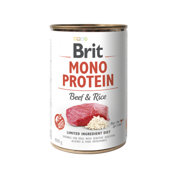 BRIT ΚΟΝΣΕΡΒΑ ΣΚΥΛΟΥ ΒΟΔΙΝΟ ΡΥΖΙ MONOPROTEIN 400gr BRIT ΚΟΝΣΕΡΒΑ ΣΚΥΛΟΥ ΒΟΔΙΝΟ ΡΥΖΙ MONOPROTEIN 400gr